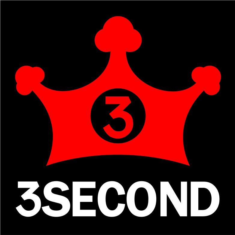 3second clothing logo 