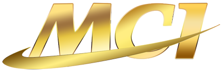 MCI logo gold